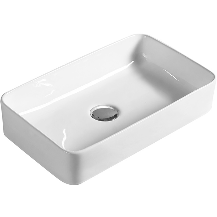Раковина SantiLine SL-1100 460*230 мм (белый)