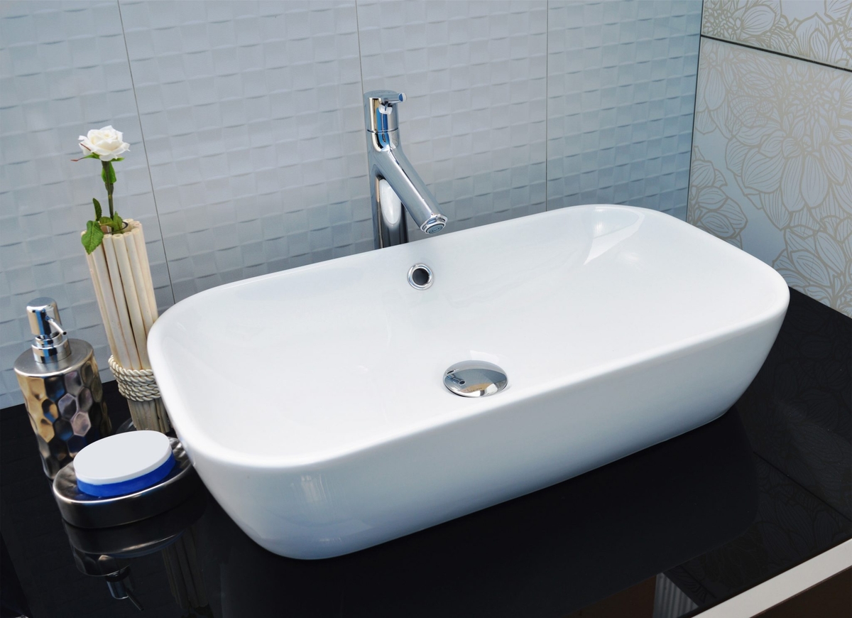 Раковина СeramaLux N9217 610*340 мм (белый)