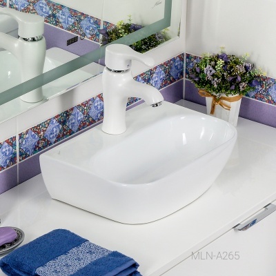Раковина Melana MLN-A265-803 420*280 мм (белый)