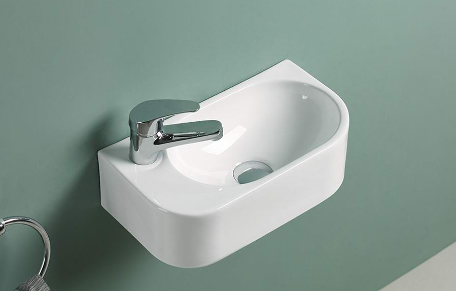 Раковина CeramaLux 78204R 400*215 мм (белый)