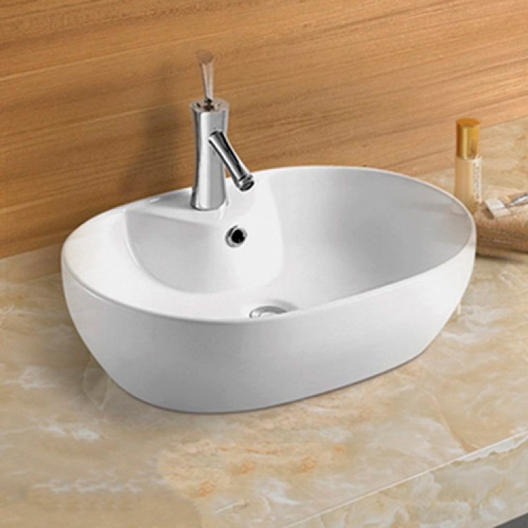 Раковина Melana MLN-7734-805 590*410 мм (белый)