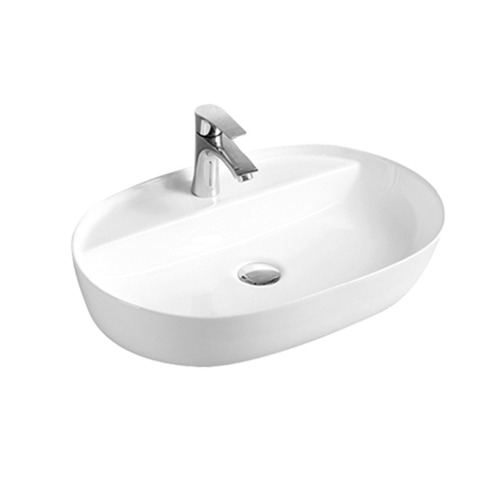 Раковина CeramaLux D 1346 610*415 мм (белый)