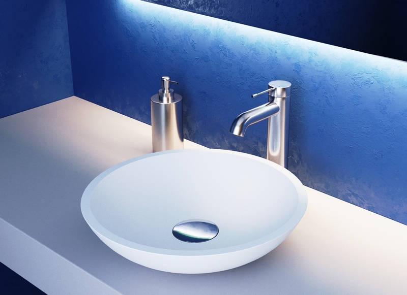 Раковина Salini Callista105 S-Sense 370*370 мм (белый)