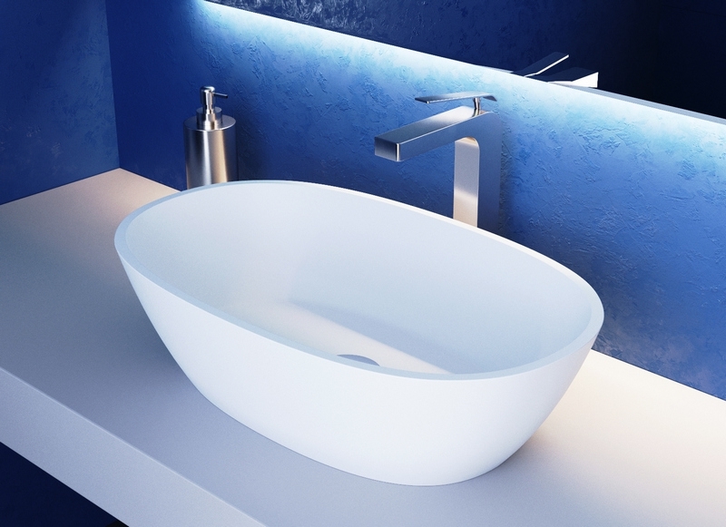 Раковина Salini Callista 106 S-Sense 565*330 мм (белый)