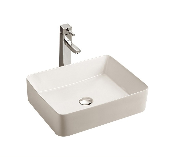 Раковина накладная Azario AZ-2074B 520*410 мм (белый)
