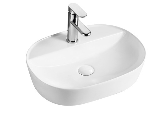 Раковина накладная Azario AZ-2202 505*385 мм (белый)
