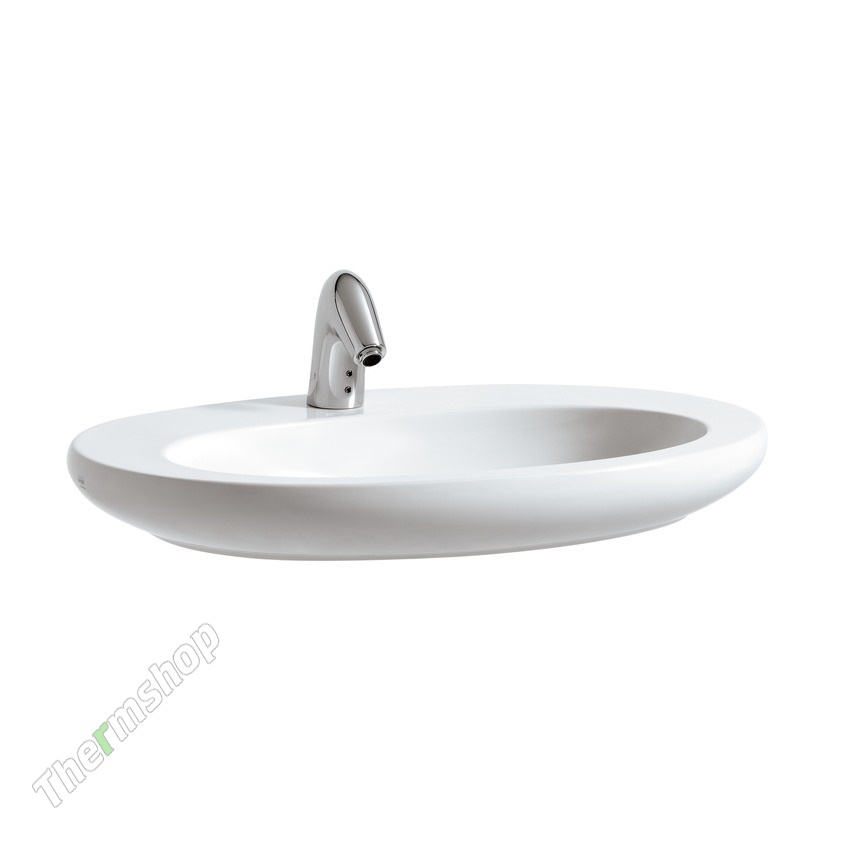 Раковина полувстраиваемая Laufen Alessi 750*520 мм 8.1897.2.400.104.1