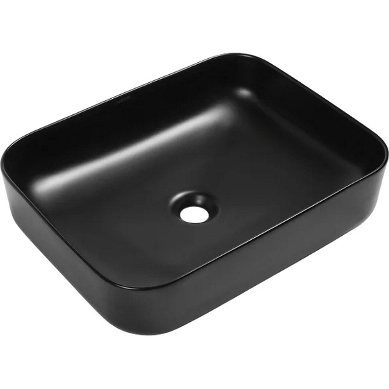 Раковина SantiLine SL-1010MB 480*370 мм (черный матовый)