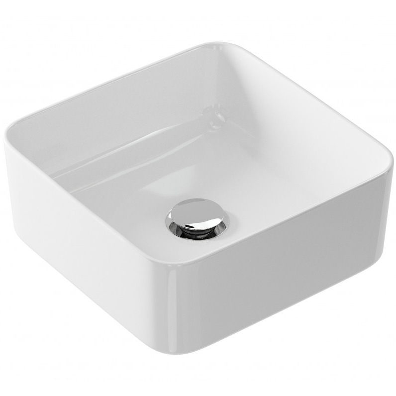Раковина Cersanit Crea Square UM-CRE35/1-oc-S 350*350 мм (белый)