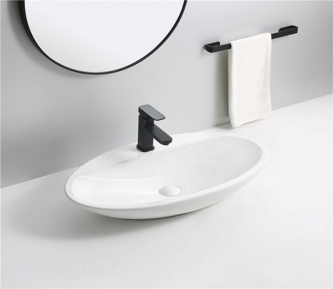 Раковина CeramaLux 9435 720*405 мм (белый)