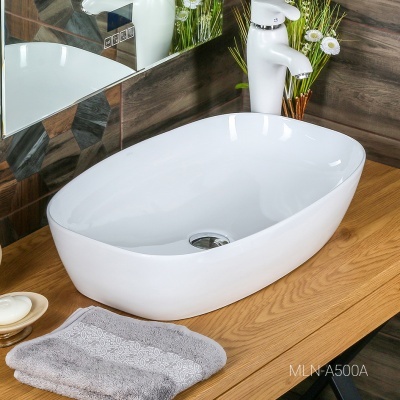 Раковина Melana MLN-78329-805 600*380 мм (белый)