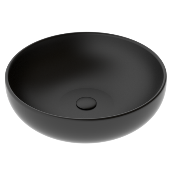 Раковина накладная GSG Easy EALAVRO45003 450*450 мм (черный матовый)