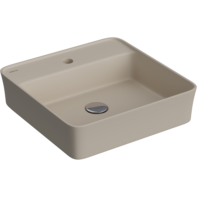Раковина накладная Berges Ego SL 182074 450*450 мм (жасмин матовый)