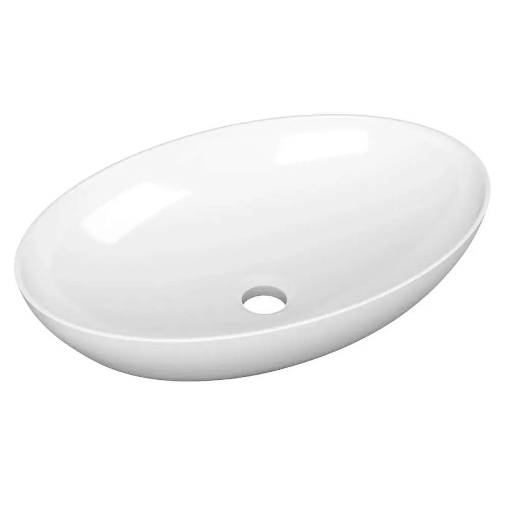 Раковина накладная Point Сатурн PN43901 625*415 мм (белый)