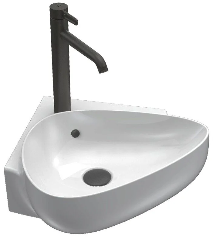 Раковина накладная Jacob Delafon Nouvelle Vague EGL112-00 450*460 мм (белый)