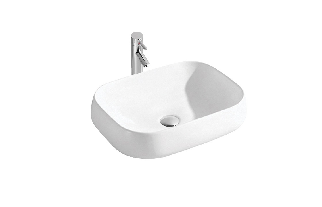 Раковина накладная Aquatek AQ5526-00 560*420 мм (белый)