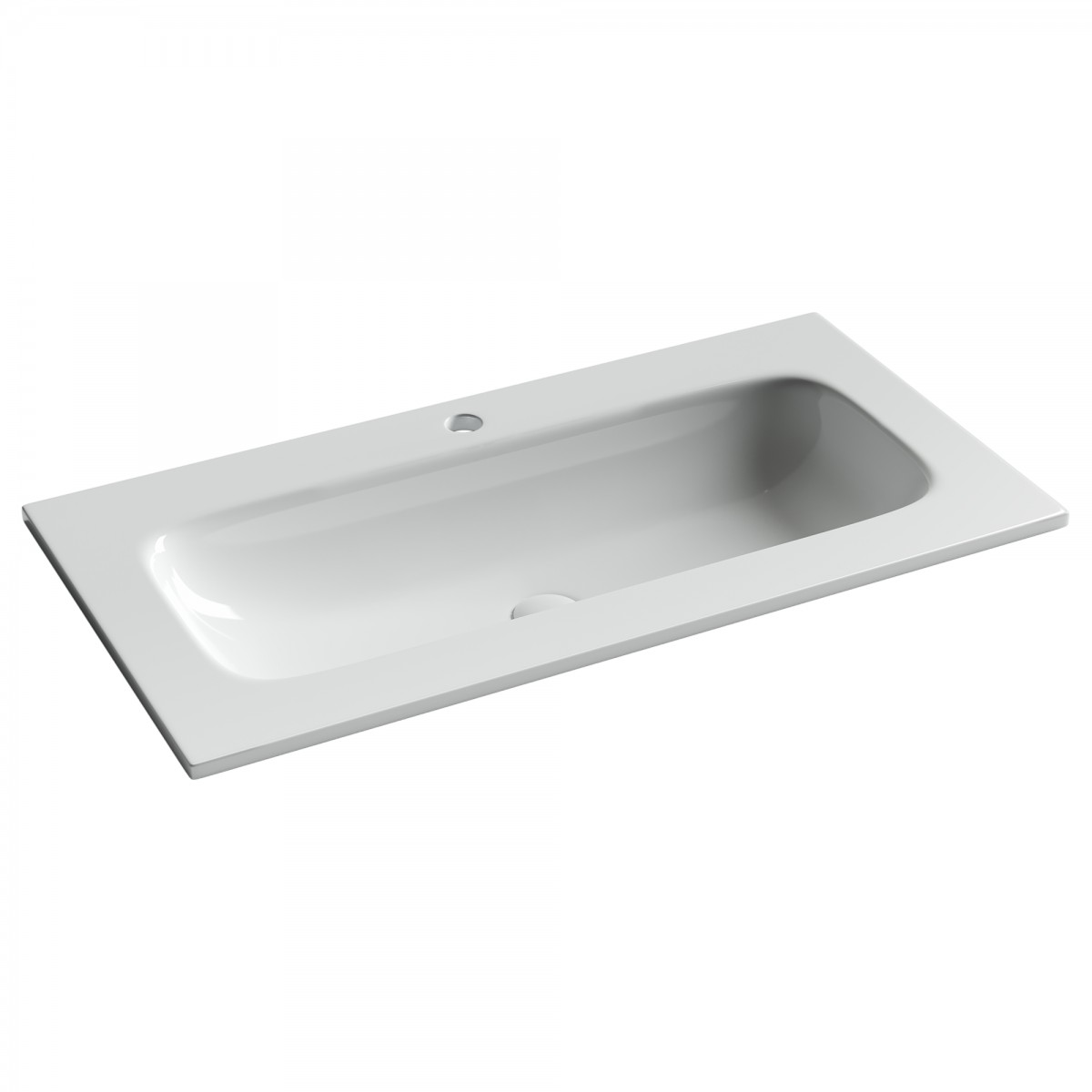 Раковина накладная Ceramica Nova Grace CN7019 910*457 мм (белый)