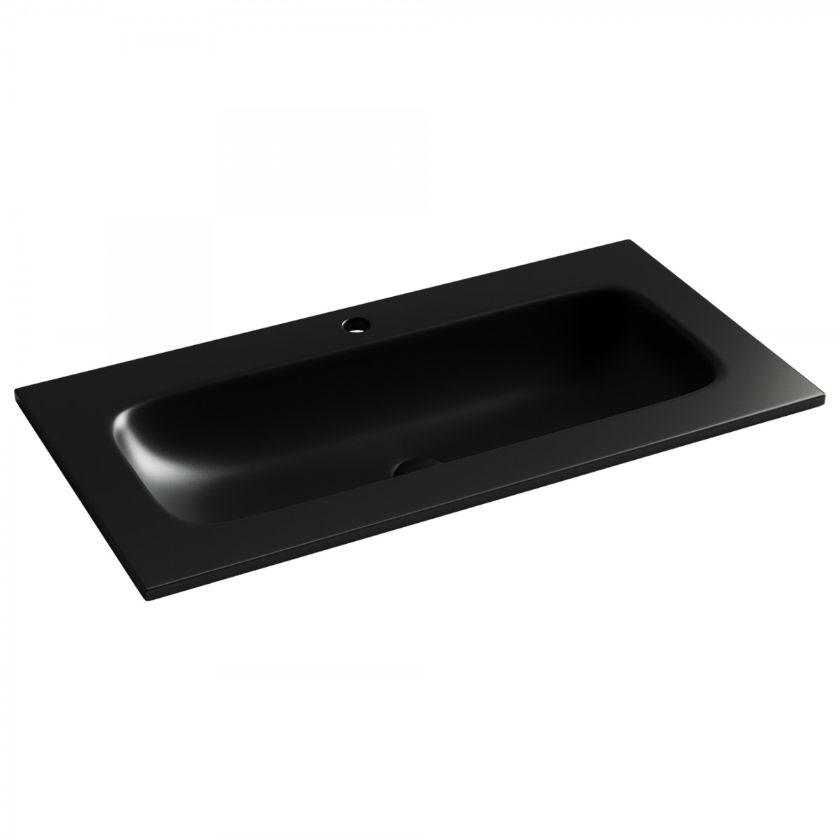 Раковина накладная Ceramica Nova Grace CN7019MB 910*457 мм (чёрный матовый)