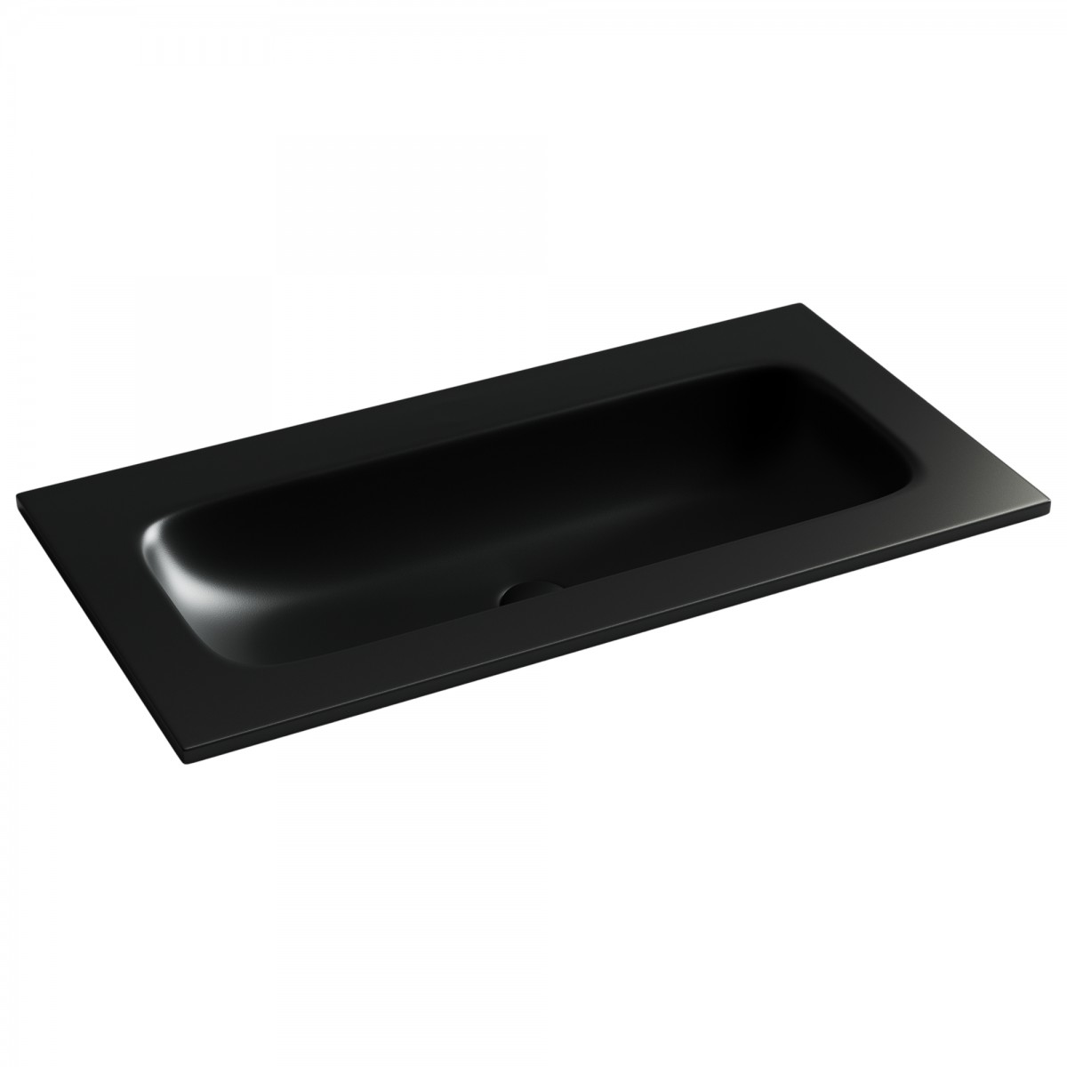 Раковина накладная Ceramica Nova Grace CN7019MBwx 910*457 мм (чёрный матовый)