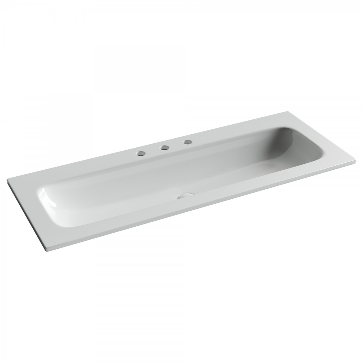 Раковина накладная Ceramica Nova Grace CN7024 1210*457 мм (белый)