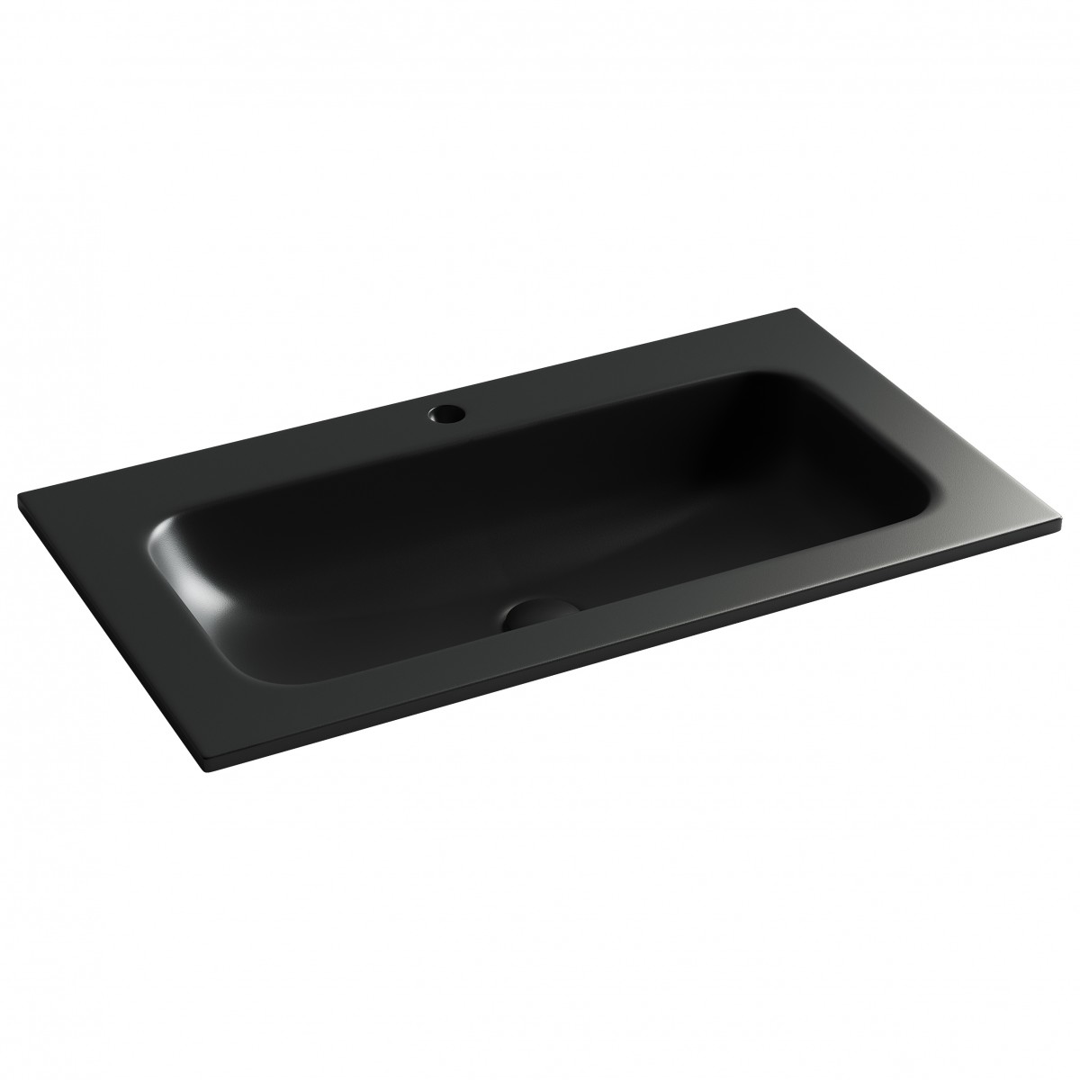 Раковина накладная Ceramica Nova Grace CN7012MB 810*457 мм (чёрный матовый)
