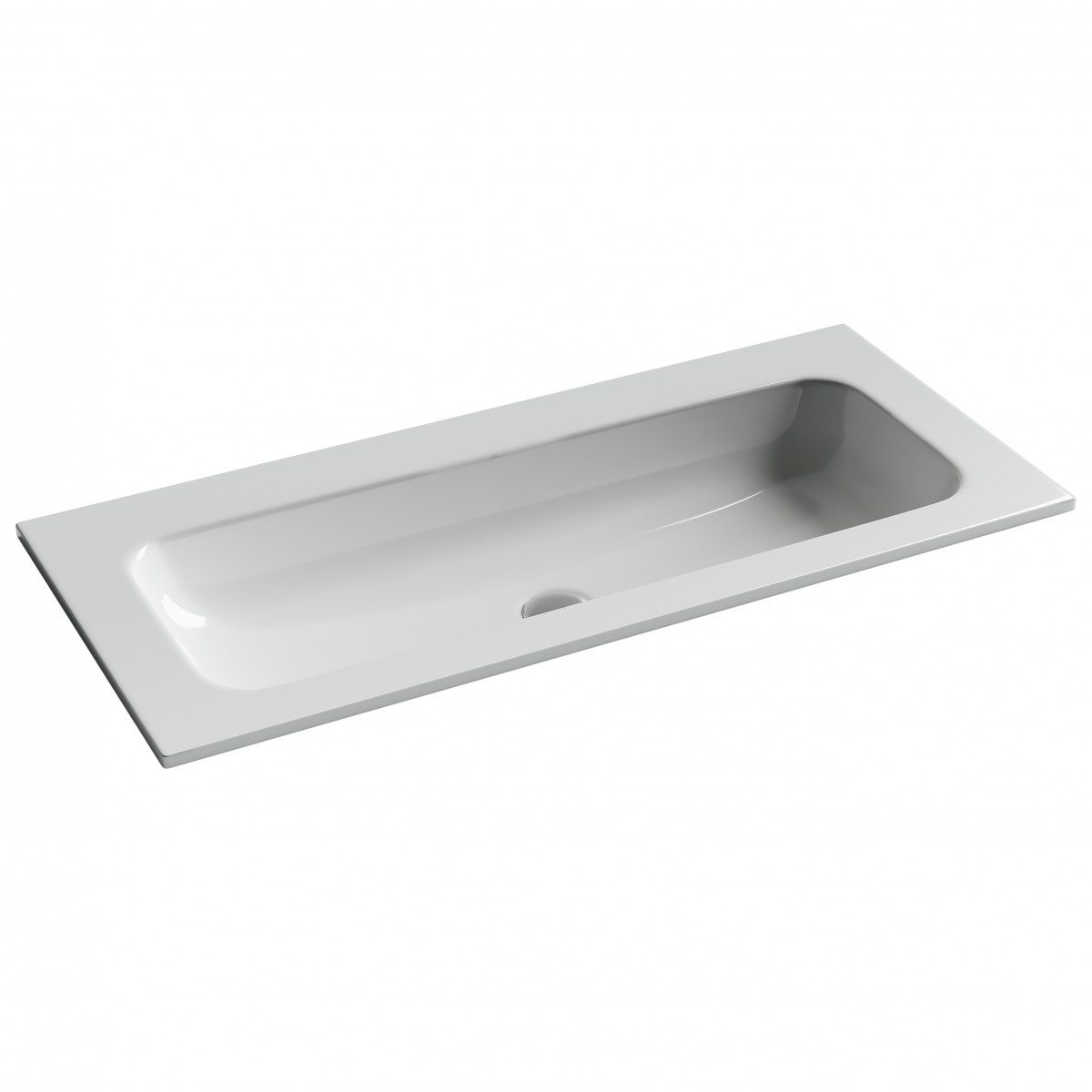 Раковина накладная Ceramica Nova Grace CN7013wx 1010*457 мм (белый)