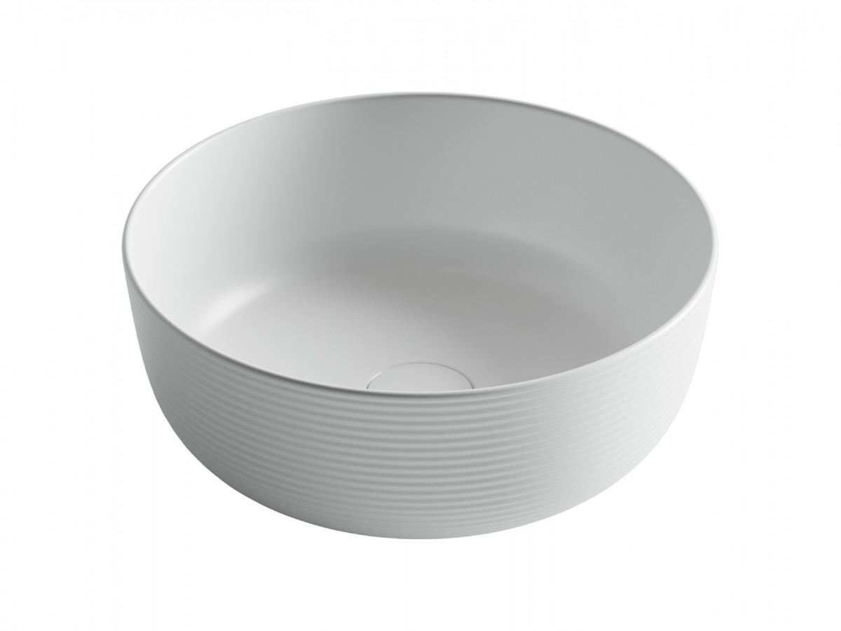 Раковина накладная Ceramica Nova Element CN6073MW 356*356 мм (белый матовый)