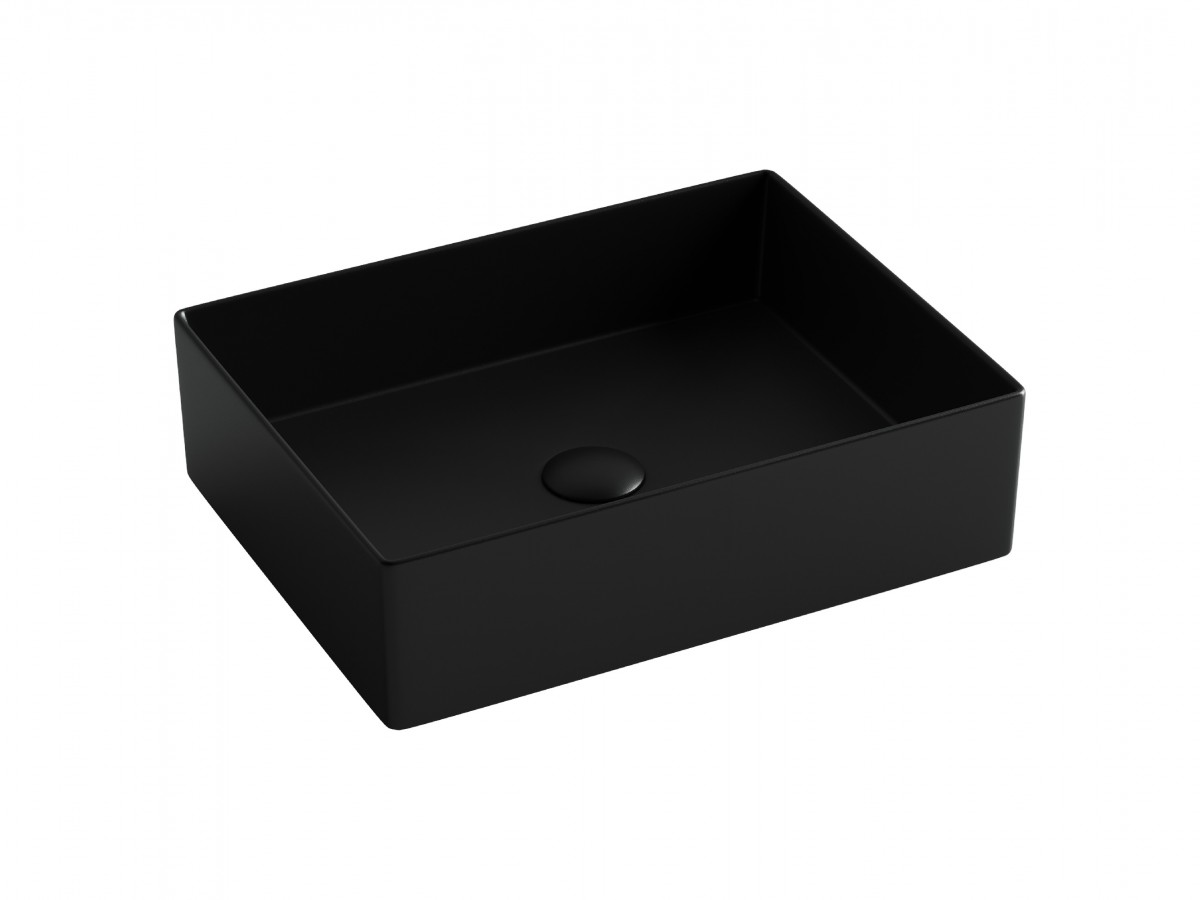 Раковина накладная Ceramica Nova Element CN6069MB 471*361 мм (чёрный матовый)
