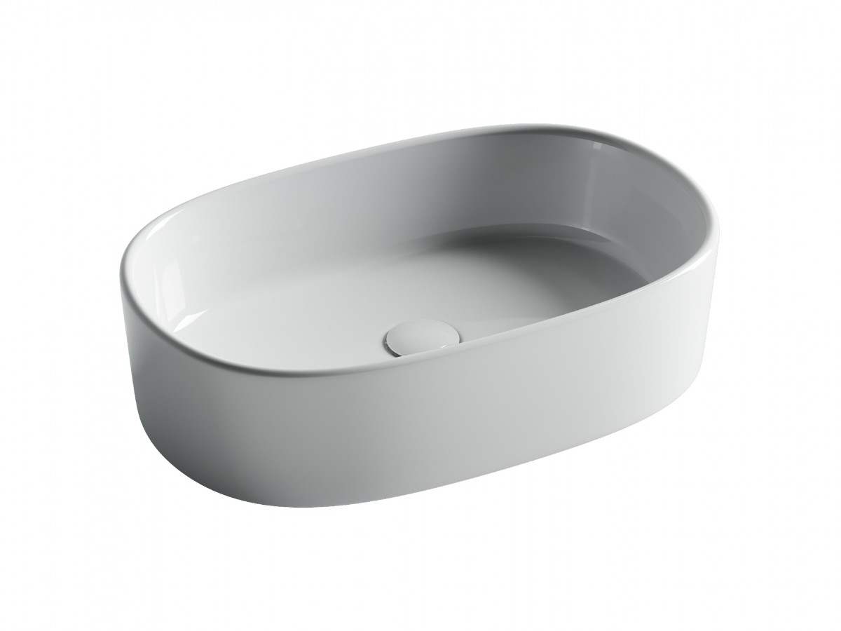 Раковина накладная Ceramica Nova Element CN6075 561*359 мм (белый)
