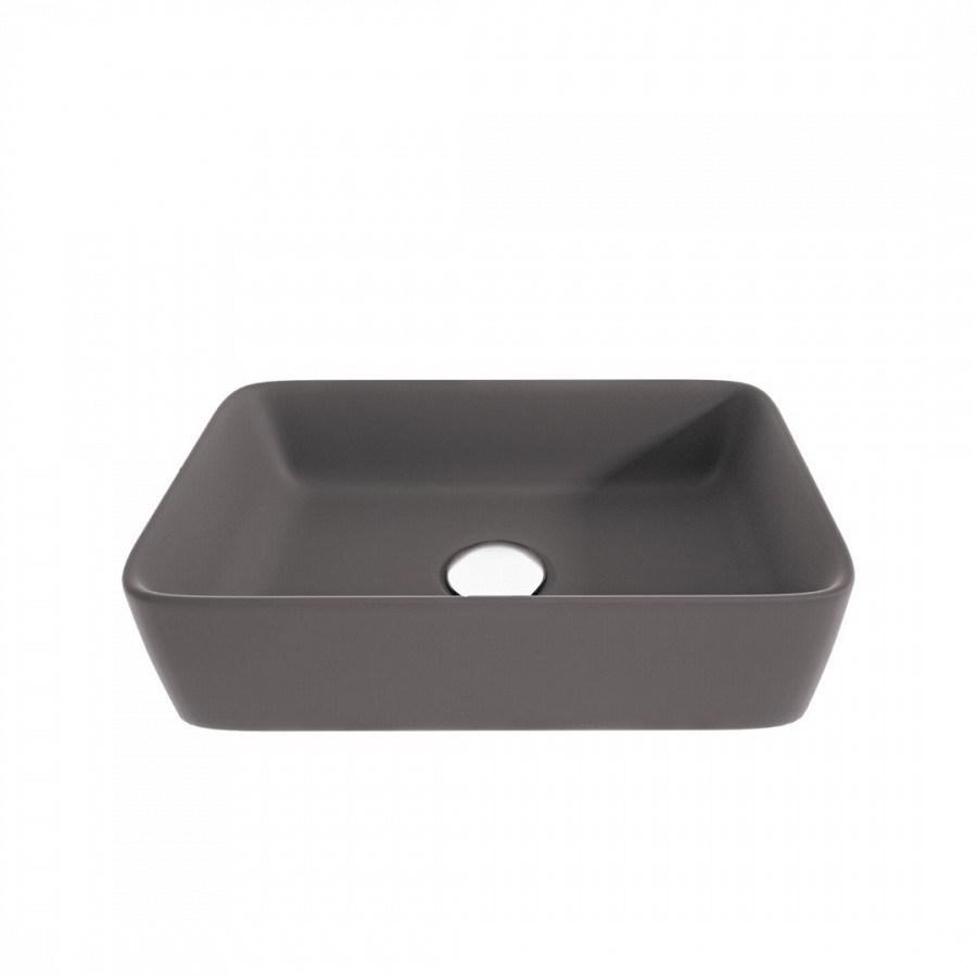 Раковина накладная Alpen Modern ALP2450292 475*370 мм (графит матовый)