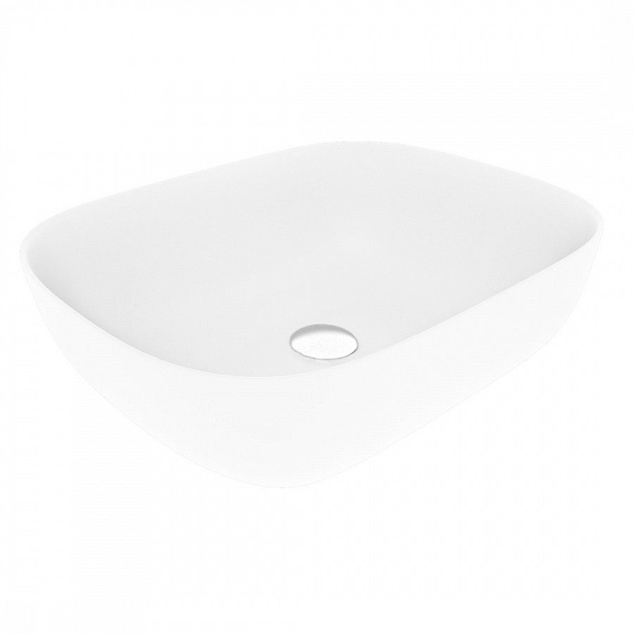 Раковина накладная Alpen Elegant ALP2450390 490*395 мм (белый матовый)