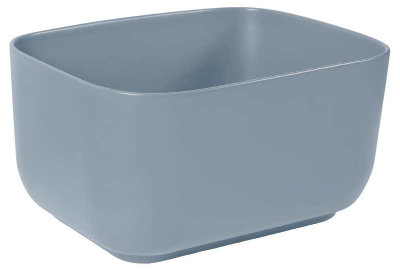 Раковина SantiLine SL-1112BM 465*375 мм (голубой матовый)