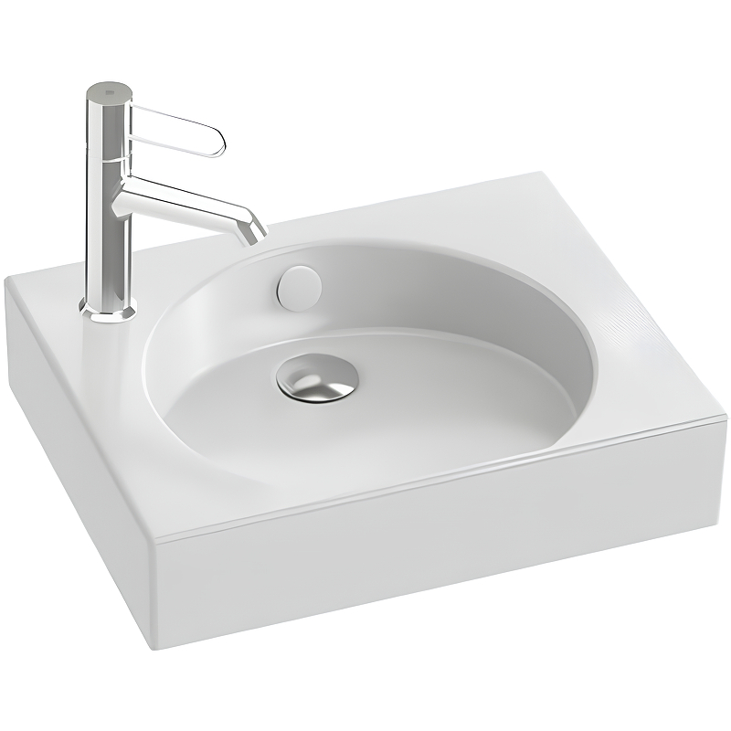 Раковина накладная Jacob Delafon Odeon Rive Gauche 45 EGN112-00 450*360 мм (белый)
