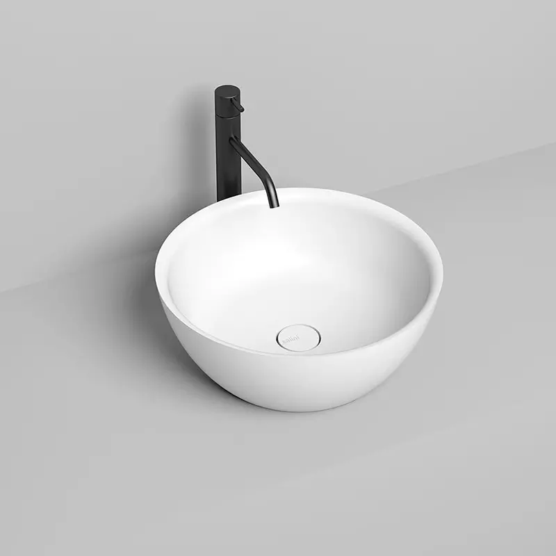 Раковина накладная Salini Alda 02 1102110G S-Sense 425*425 мм (белый)