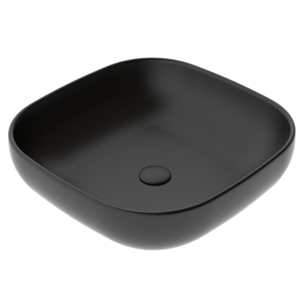 Раковина накладная GSG Easy EALAVOV55003 450*450 мм (черный матовый)