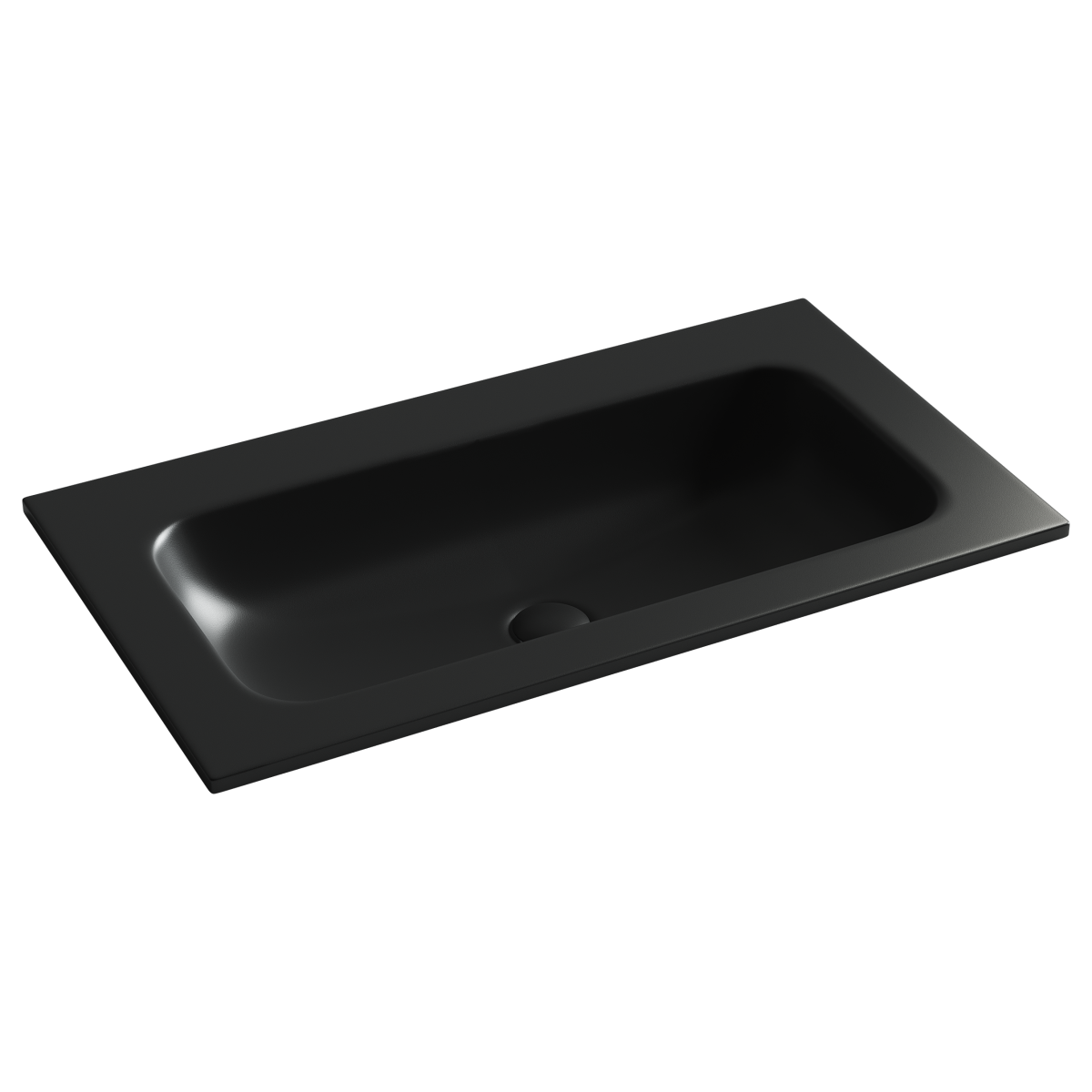 Раковина накладная Ceramica Nova Grace CN7012MBwx 810*457 мм (чёрный матовый)