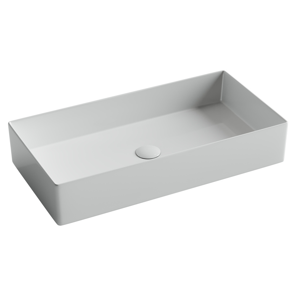 Раковина накладная Ceramica Nova Element CN6071 361*701 мм (белый)