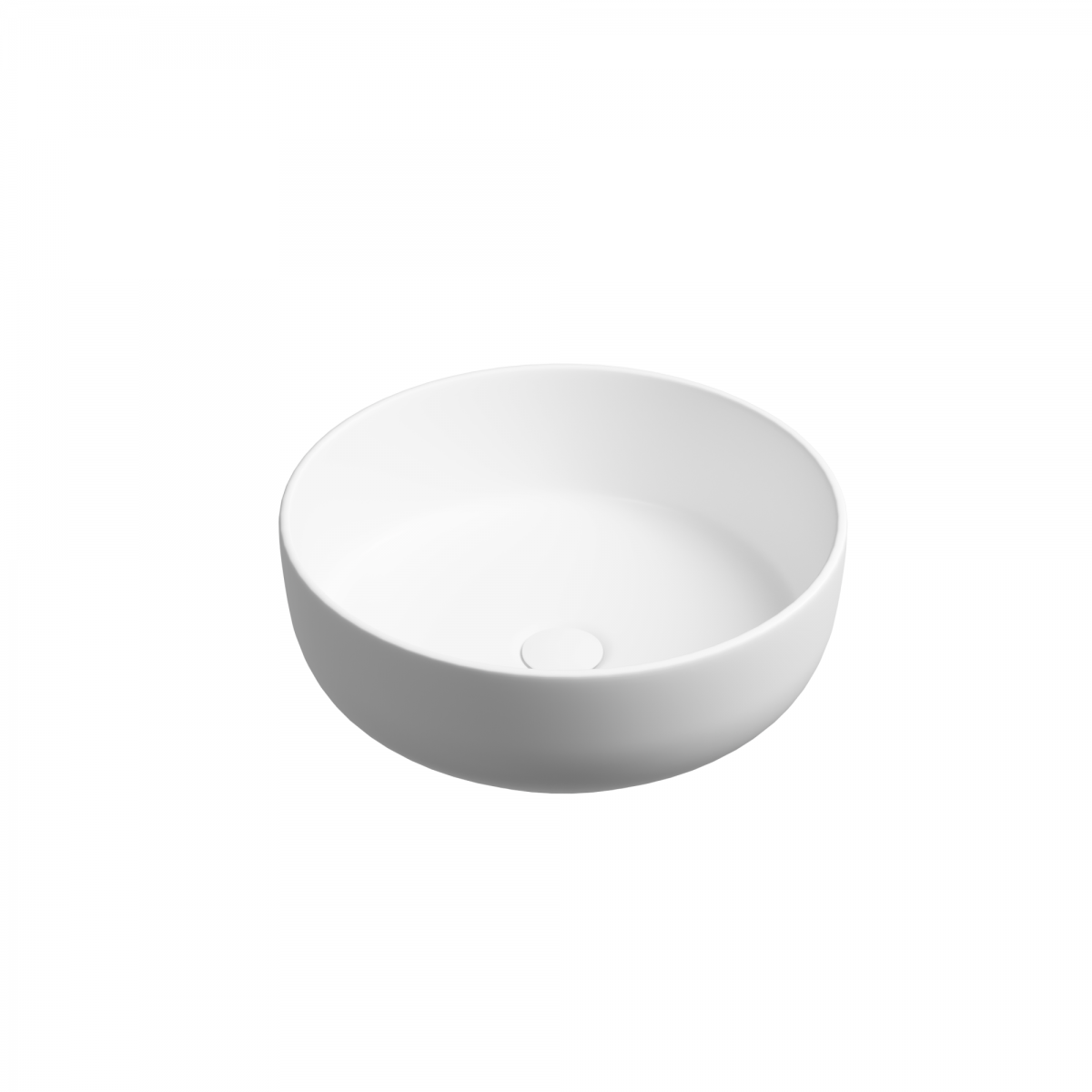 Раковина накладная Ceramica Nova Taycan CN12003MW 375*375 мм (белый матовый)