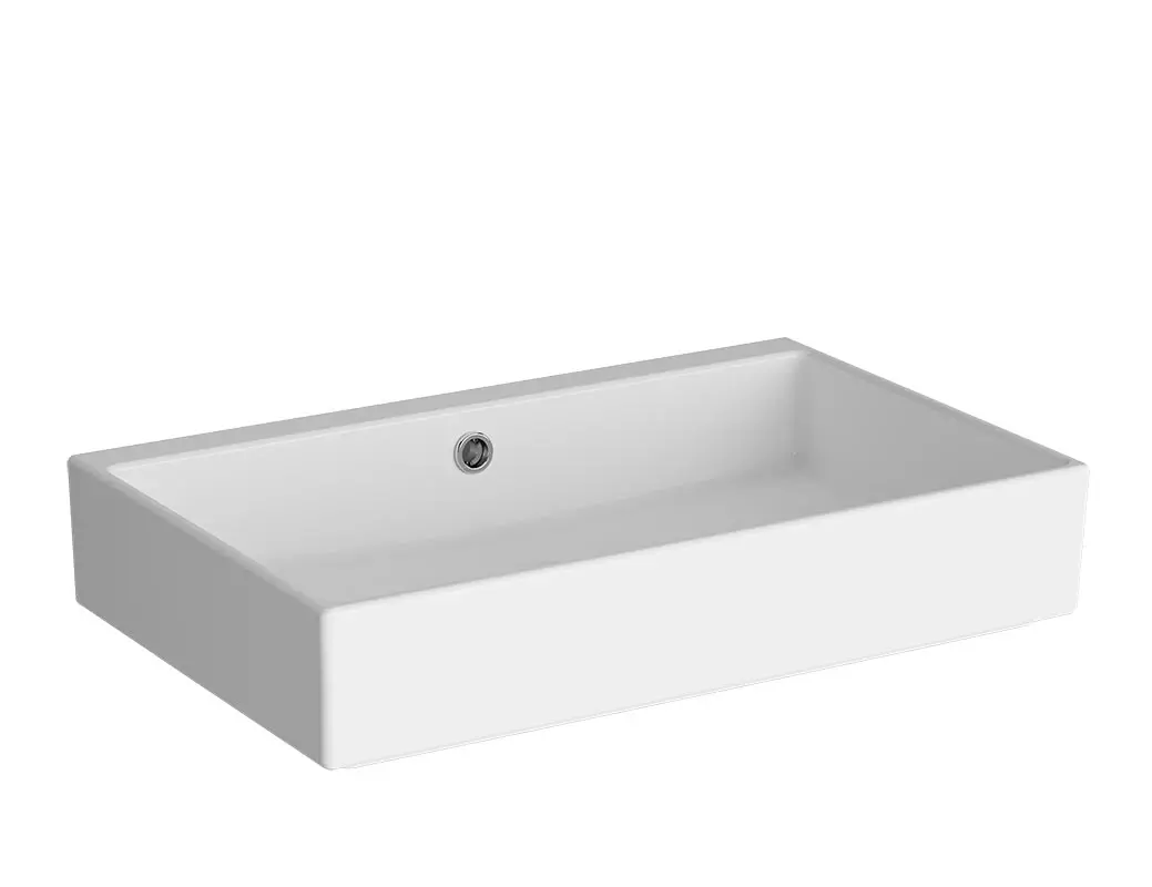 Раковина накладная VitrA Geo 7404B003-0012 605*380 мм (белый)