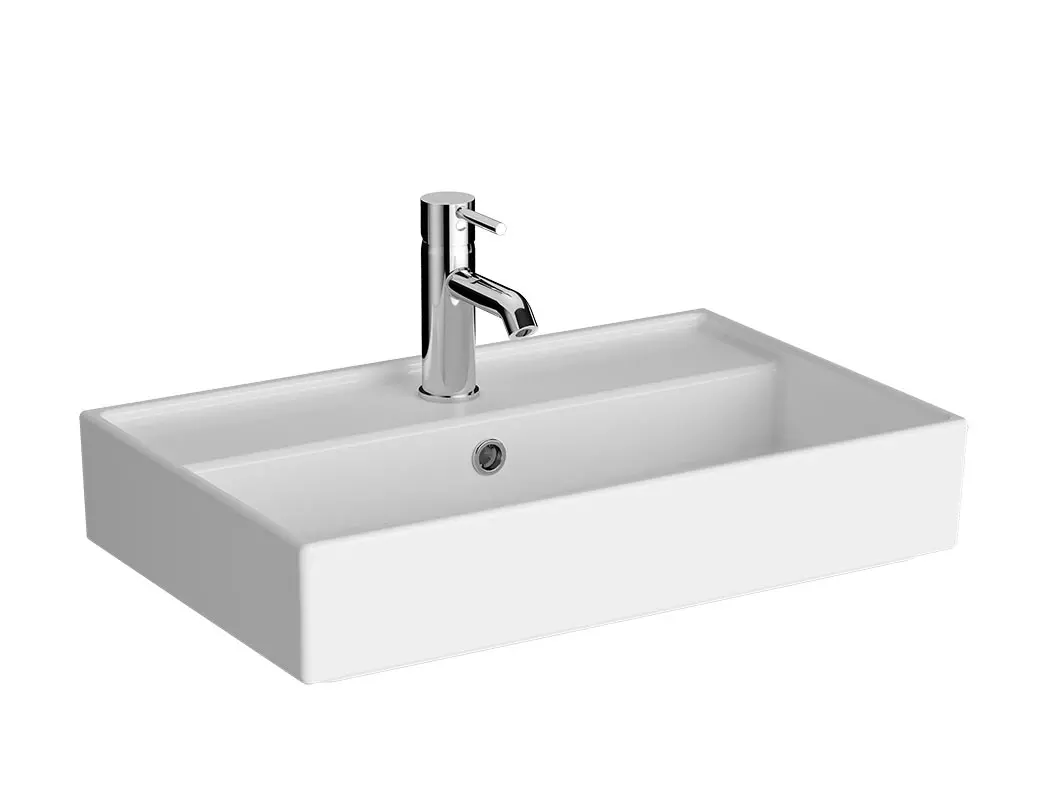 Раковина накладная Vitra ArchiPlan 7401B003-0001 600*380 мм (белая)