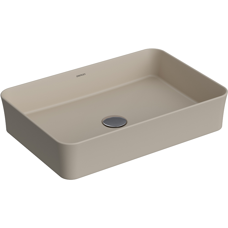 Раковина накладная Berges Ego SL 181079 545*370 мм (жасмин матовый)