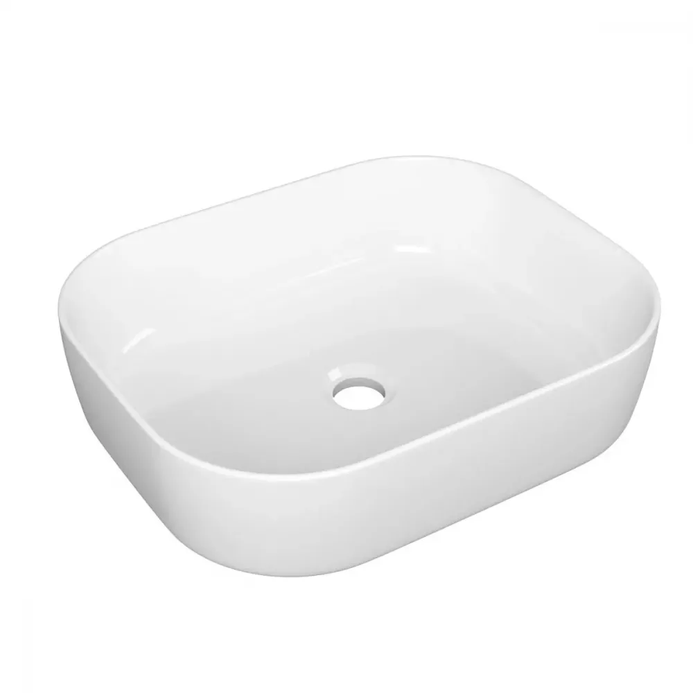 Раковина накладная Point Афина PN43041 490*395 мм (белый)