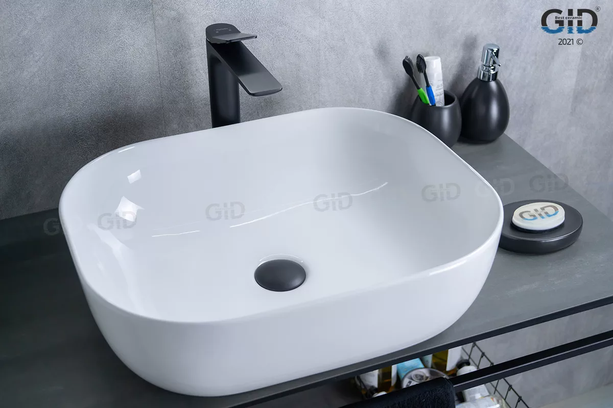 Раковина Gid D1302 500*400 мм (белый)