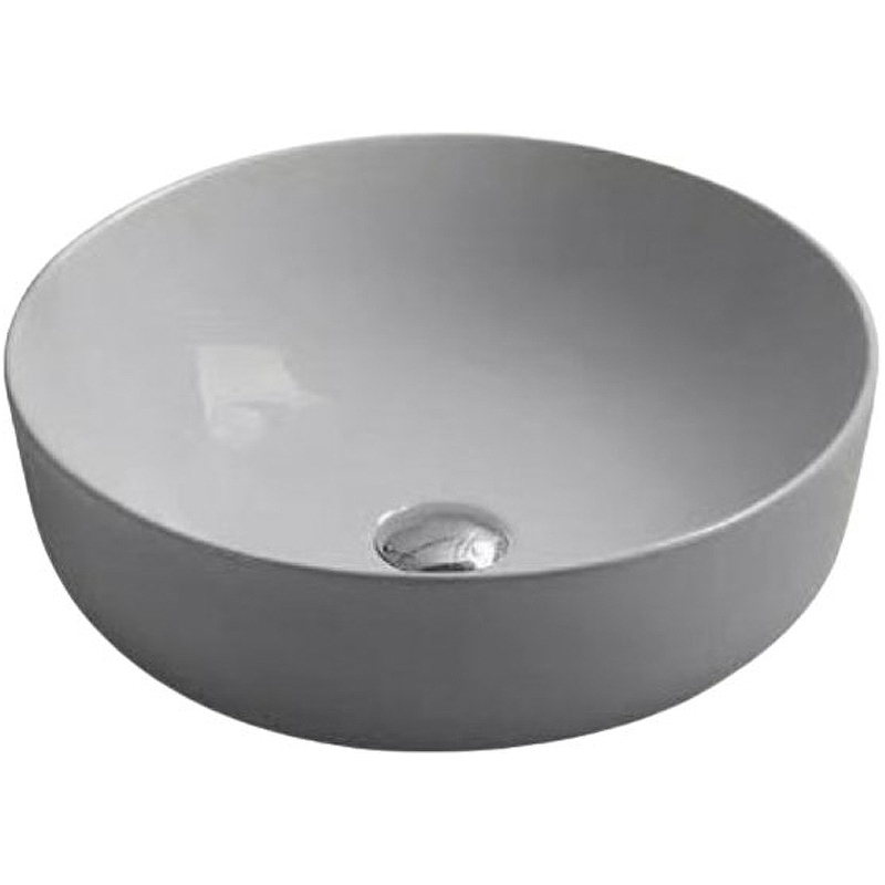 Раковина SantiLine SL-1054MG 415*415 мм (серый матовый)