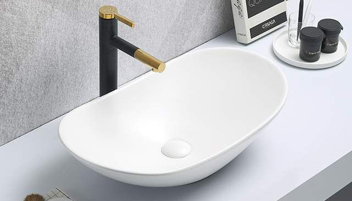 Раковина Velvex 7811AMW 615*360 мм (белый)