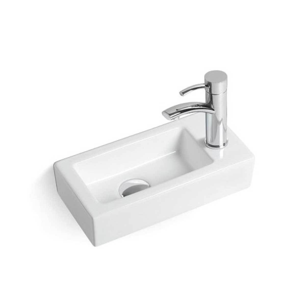 Раковина Vincea VBS-133R 370*180 мм (белый)
