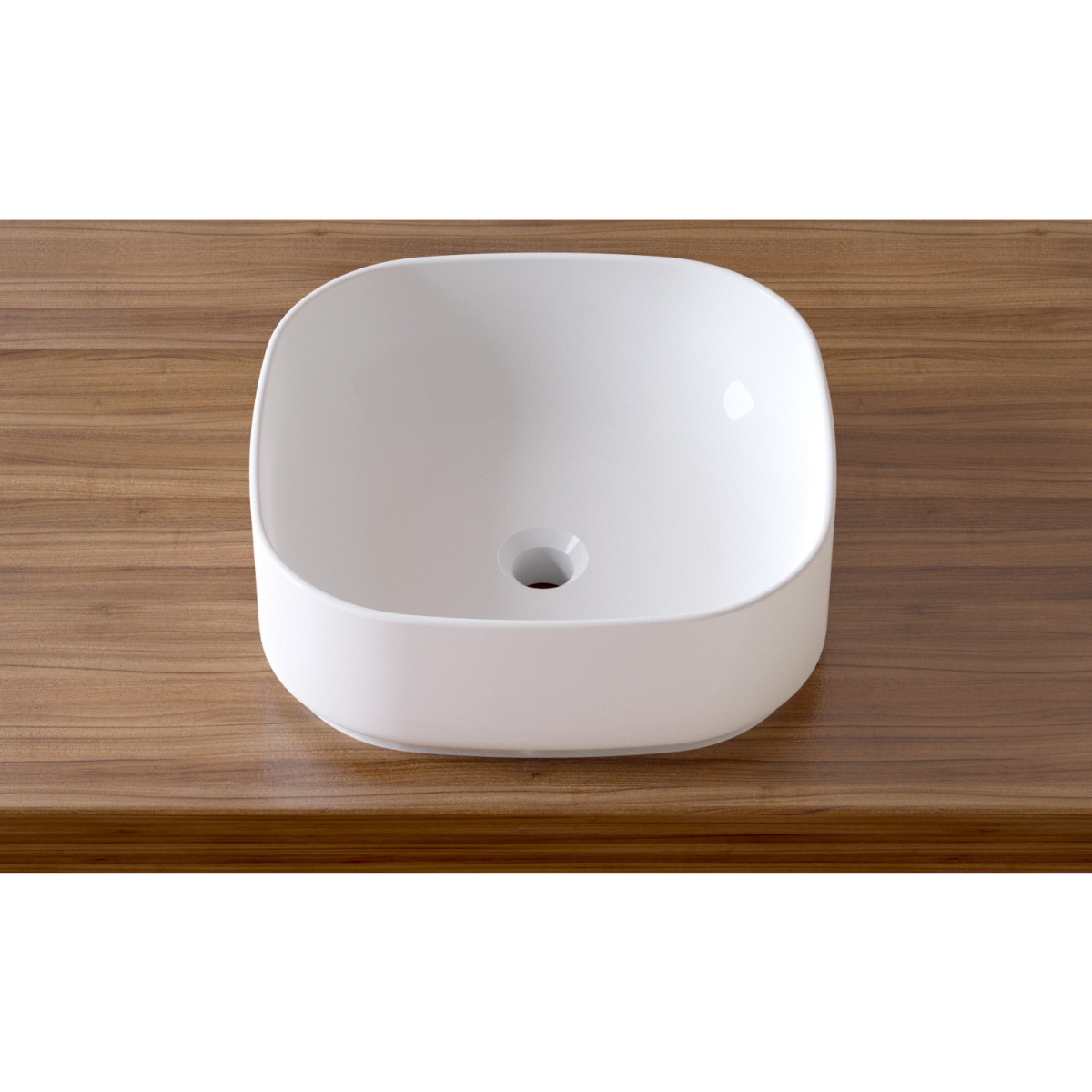 Раковина Lavinia Boho Bathroom Sink Slim 33311006 400*400*165 мм (белый)