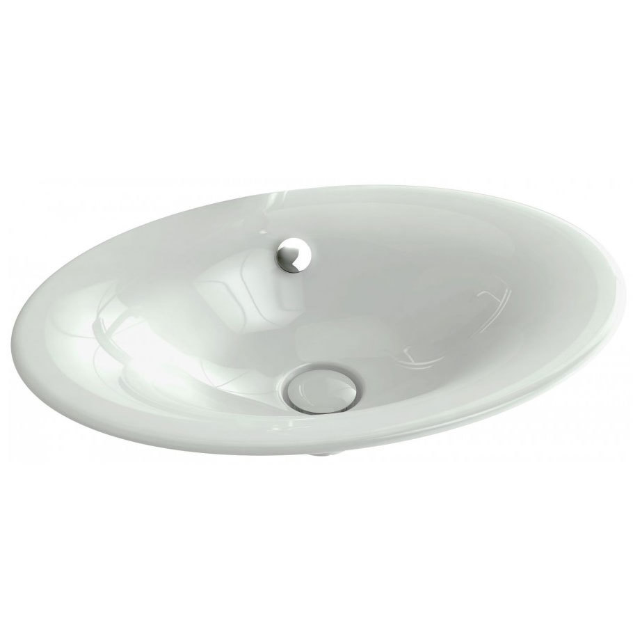 Раковина накладная Jacob Delafon Presquile E4439-00 600*400 мм (белый)