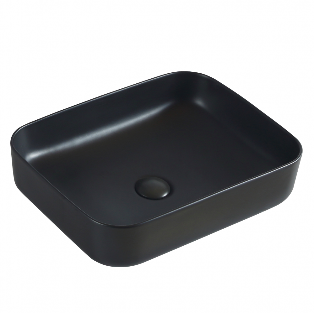 Раковина накладная Meer MR-3100MB 500*390 мм
