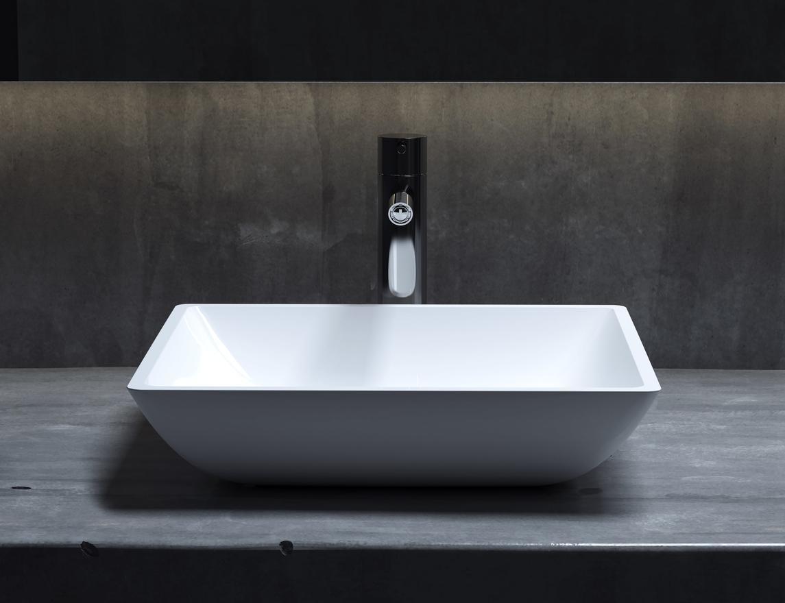 Раковина Salini Callista 107 S-Sense 585*340 мм (белый)